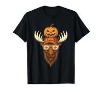 Canadian Moose in Shades - Maple Leaf Halloween Vibes Camiseta