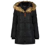 Canadian Peak Beauty Lady - Chaqueta Mujer Cálida Esqui - Abrigo Para Mujeres Con Capucha Sintética - Parka Elegante A Prueba De Viento - Otono Invierno Primavera (Negro L)