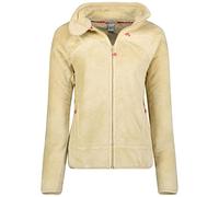 Canadian Peak Udilas Lady - Chaqueta Para Mujer Con Cremallera - Ropa Otoño Invierno Primavera Caliente - Suéter Deporte y Trabajo De Manga Larga De Piel Suave Aire Libre (Beige L)