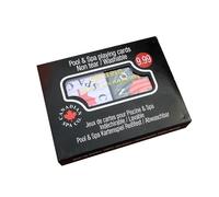 Canadian SPA CO. Barajas de Cartas Impermeables, 2X Barajas de 54 Cartas Cada Hot Tube, Camping, Festivales, Picnic y al Aire Libre