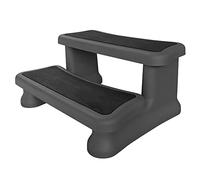 CANADIAN SPA CO. Escalera universal para tubo caliente, 2 peldaños, 40 x 72 x 52 cm, para piscina antideslizante y portátil, accesorio de tubo caliente