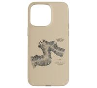 Canadian Train Railway - Vintage Pacific Route Map Carcasa para iPhone 15 Pro MAX