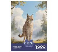 Canadiense lberiano 1000 Piece Jigsaw Puzzles for Adults with Extra Fun Challenges Jigsaw Puzzle Animaleses Home Decoration for The Whole Family 70x50cm/1000pcs