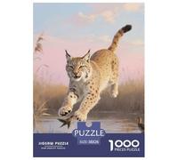 Canadiense lberiano 1000 Piece Puzzle Games for Adults Fun, Challenging & Brainteasing Jigsaw Puzzle Animaleses Home Decors for Boys and Girls 38x26cm/1000pcs