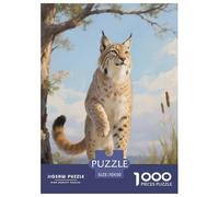 Canadiense lberiano 1000 Piece Puzzle Games for Adults with Extra Fun Challenges Jigsaw Puzzle Animaleses Home Decors for Boys and Girls 70x50cm/1000pcs
