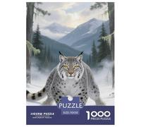 Canadiense lberiano 1000 Piece Puzzle Games for Adults with Extra Fun Challenges Jigsaw Puzzle Animaleses Home Decoration for Adults Gifts 70x50cm/1000pcs