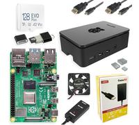 CanaKit Raspberry Pi 4 - Kit extremo de 8 GB, edición de 128 GB (8 GB de RAM)