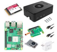 CanaKit Raspberry Pi 5 PC de computadora con SSD (totalmente montado) (256 GB SSD)