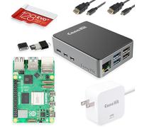 CanaKit Raspberry Pi 5 Starter Kit Pro - Aluminio (edición de 128 GB) (8 GB RAM)
