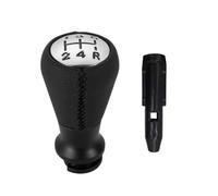 CANAKMUMBB Pomos Palanca Cambios para Partner para Citroen para Berlingo III para MK3 2008-On 5 Perilla Cambio Velocidad Collar Marchas Polaina(Black A)