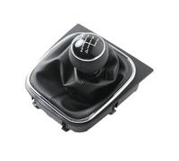 CANAKMUMBB Pomos Palanca Cambios Pomo Palanca Cambios para Coche con Funda Protectora para 5/6 velocidades para Golf 2004-2010(5-Speed)