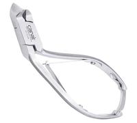 Canal Alicate de uñas con dos puntas "Ergo" inoxidable 14 cm