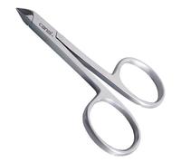 Canal Alicates para cutículas inoxidables en forma de tijera, 8 cm, longitud de corte 5 mm