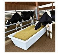 Canal de alimentación de ganado de gran capacidad para aves de corral y ganado, duradero y esencial para la nutrición de animales de granja