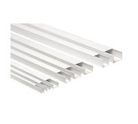 Canal de cable con tapa CP 80x60 blanco/2m/ ECCP8060B