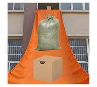 Canal de carga de lona resistente para desechos de construcción, capacidad de 60 kg, 0,7 mm de grosor para descargar en centros de logística y almacenamiento