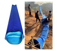 Canal de carga de PVC de 70 kg, correa deslizante para un transporte eficiente de materiales en edificios de gran altura y obras de construcción