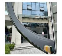 Canal de carga plegable, 19-98 pies de largo, 1.35/6 pies de ancho, lona impermeable de tres capas, adecuado para obras de construcción, agricultura, logística y almacenes (gris oscuro y verde, 1.8 x