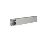 Canal de cuadro, en PVC, de 40x80 mm, color gris (RAL7030), de hager