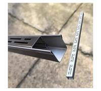 Canal de drenaje para exteriores, sistema de drenaje de zanja delgada, canal abierto duradero con rejilla para un drenaje de agua eficiente en patios y jardines.