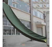 Canal de lona para manejo de carga, soporta 100 kg de resistencia a la abrasión suave con ojal, para techo alto de edificio, descarga de almacén