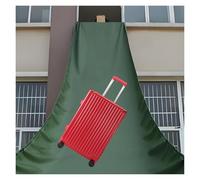 Canal de lona resistente para un manejo eficiente de la carga, material resistente al desgarro e impermeable, ideal para descargar y transportar mercancías de forma segura