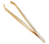 Canal Pinza de pelo en forma de garra curvada, oro, 9 cm