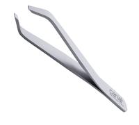 Canal Pinza para el pelo, punta en forma de garra, satinada, acero inoxidable, 9 cm