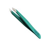 Canal Pinzas para el pelo, anguladas, satinadas, acero inoxidable, 9 cm