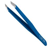 Canal Pinzas para el pelo, anguladas, satinadas, acero inoxidable, 9 cm Azul oscuro
