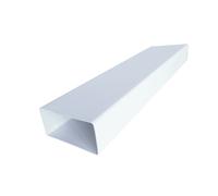 Canal Plano 120x60MM 0,5M Línea de Aire PVC Ducto Salida Sistema