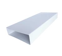 Canal Plano 204x60MM 0,5M Línea de Aire PVC Ducto Salida Sistema