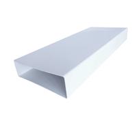Canal Plano 204x60MM 0,5M Línea de Aire PVC Ducto Salida Sistema