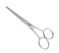 Canal Tijeras para barba y cabello con microdentado de acero inoxidable, 12 cm