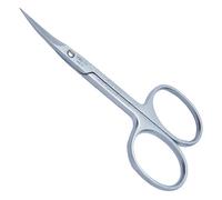 Canal Tijeras para uñas y cutículas de acero inoxidable curvadas, 9 cm