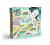 Canal Toys - Aerógrafo Plush - La peluche de tortuga para niños de 6 años + - Actividad manual - Idea de regalo para personalizar tu peluche con rotuladores - Empieza de nuevo al infinito - OFG 280
