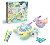 Canal Toys Airbrush Nature Tortuga Personalizable Spray Art con Fieltros y Plantillas-Certificaciones FSC y GRS-a partir de 6 años 280-Canal Toys, OFG 280