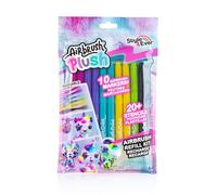 Canal Toys - Airbrush - 10 Rotuladores Lavables y Plantillas Adhesivas | Rotuladores de Colores Lavable compatibles con Aerógrafo y Plantillas Adhesivas