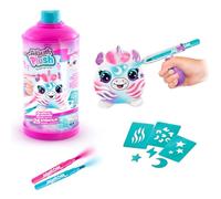 Canal Toys - Airbrush Plush - Colorea tu Mascota con tu Spray, tus rotuladores y tus plantillas - OFG282