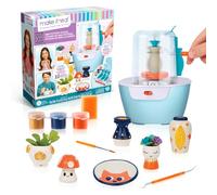 Canal Toys - Art Lab Super Taller de Cerámica - Mini Torno con Cúpula Antidesorden, Arcilla Natural de Secado al Aire -10 Proyectos Guiados - Pinturas y Herramientas - Manualidades Niños 8+ - ART016