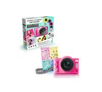 Canal Toys - Cámara Digital Infantil de Doble Lente (Mini cámara compacta Rosa con Modo Selfie para 8 años - 32 megaPixeles, Pantalla LCD, 20 Marcos y 5 filtros, Tarjeta SD de 4 GB incluida