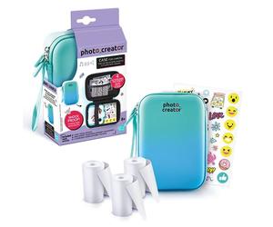 Canal Toys - Creator - Funda para Cámara Instantánea con +200 Fotos | Funda Protectora anticaídas, Para Cámara, Papel Térmico, Pegatinas, Compatible con Cámara Instantánea, Photo Creator
