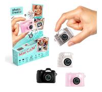 Canal Toys - Creator - Mini Cámara Urban Mini CAM con Llavero y Flash | Cámara Real, Micrófono, Flash, Pantalla, Cable USB-C, Llavero, CLK096