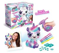 Canal Toys Kit unicornio peluche personalizable 33 cm con aerógrafo eléctrico