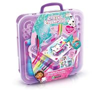 Canal Toys - La Casa de Muñecas de Gabby - Maletín de Actividades con Spray Electrónico, Rotuladores, Pegatinas, Plantillas y Hojas para Hacer Posters - Gabby's Dollhouse Activity Case - GAB024