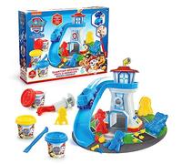 Canal Toys - Paw Patrol - Cuartel General de la Patrulla Canina - PPC 033 | Barrio General y Accesorios - 3 macetas - Decoración interactiva - Ocio creativo - Idea de regalo para niños y niñas