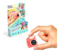 Canal Toys - Photo Creator - Cámara de Fotos y vídeo Digital Mini Cámara - Instant - con Llavero y Tarjeta SD de 1 GB incluida - CLK 060