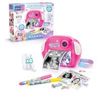 Canal Toys - Photo Creator - Cámara de Impresión Instantánea, Tema Unicornio, con 4 Rollos de Papel y 4 rotuladores - CLK013
