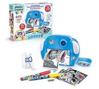 Canal Toys Creator Junior CLK 011 Cámara de Impresión Instantánea, Tema Espacio, con 4 Rollos de Papel y 4 rotuladores