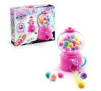 Canal Toys - So Bomb - Dispensador de Bombas de Baño Perfumadas +Sorpresas | Dispensador Vintage de Bath Bombs - Incluye Máquina +20 Bolas Perfumadas +10 Sopresas + Hilo para Hacer Pulseras